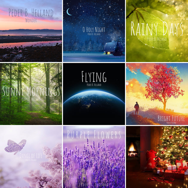 Bundle: 9 Relaxing Albums (Digital Downloads) – Soothing Relaxation