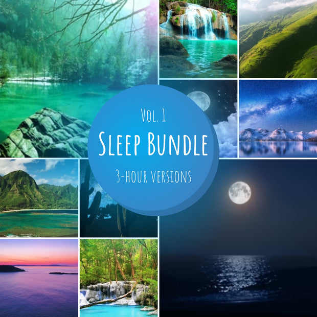 Sleep Music Bundle, Vol. 1 (3-Hour Versions)
