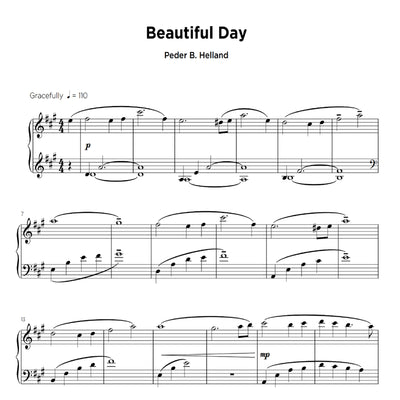 Beautiful Day - Sheet Music