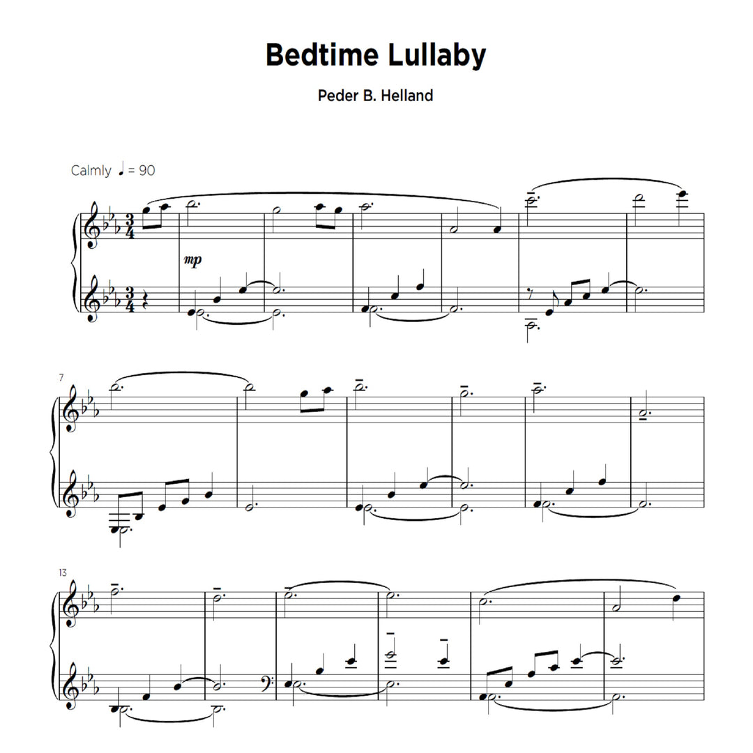 A Long Time Ago - Sheet Music (PDF) | By Peder B. Helland