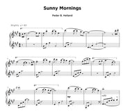Sunny Mornings - Sheet Music