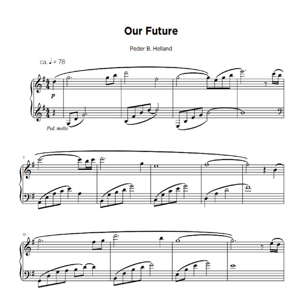 Our Future - Sheet Music