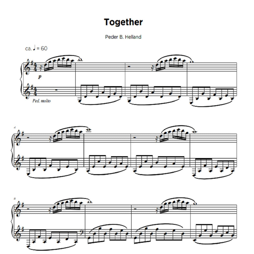 Together - Sheet Music